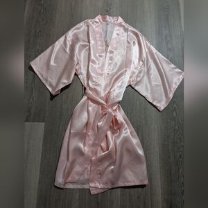 Maid Of Honor Elegant Pink Robe - XL - Preloved